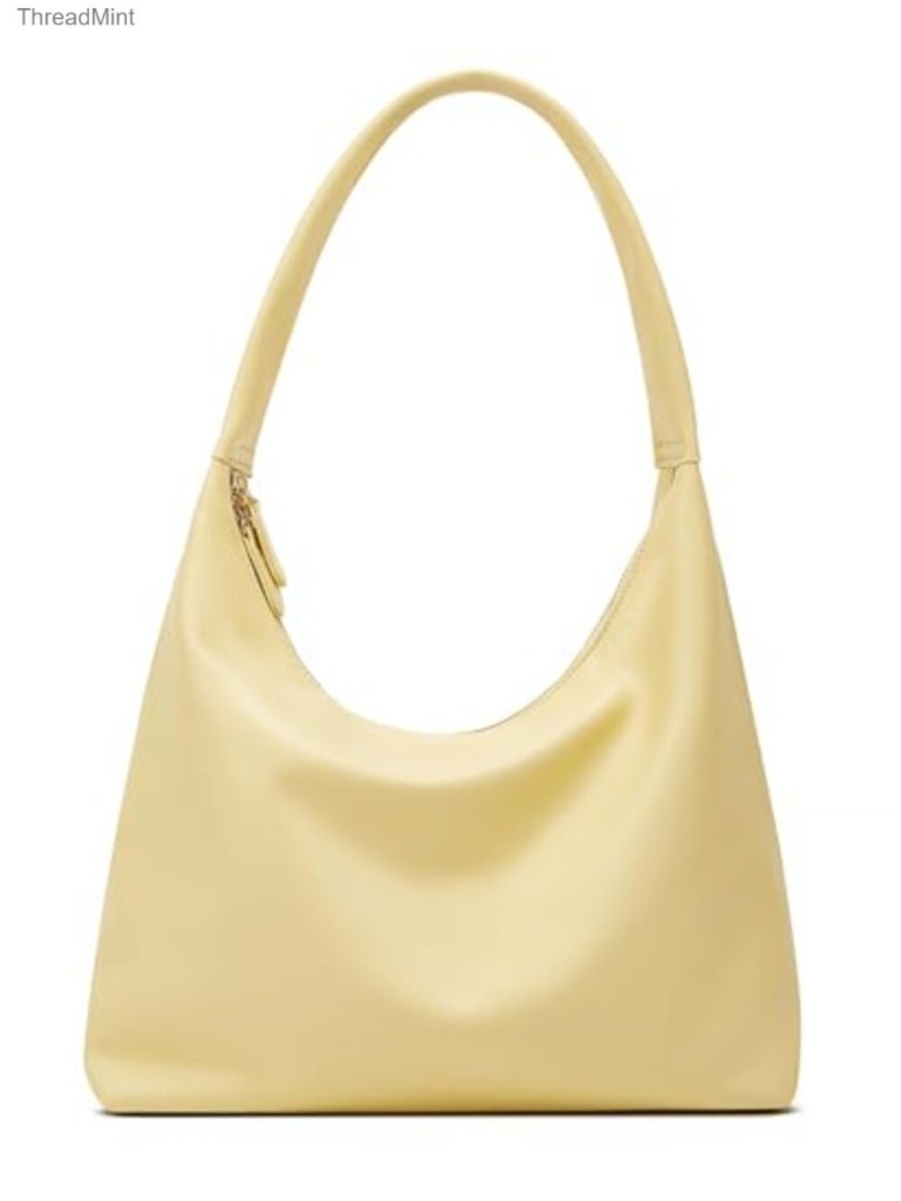PU Leather Slouchy Hobo Bag Shoulder Tote Crossbody Handbag